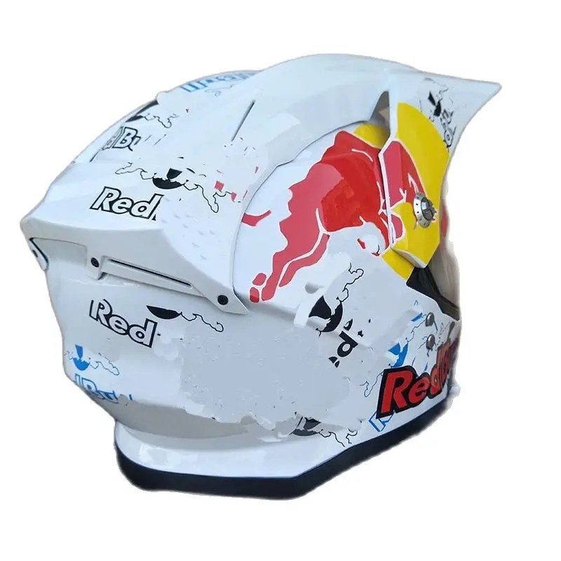 Шлем для мотокросса мотоциклетный шлем белого цвета езды по бездорожью |