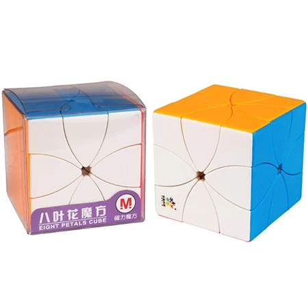 YuXin Eight Petals Magnetic Magic Cube Stickerless Cubo Rubic | Игрушки и хобби