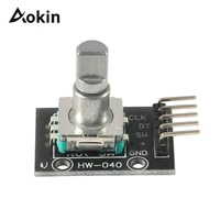for arduino 360 degrees rotary encoder module compatible brick sensor switch development board ky 040 with pins