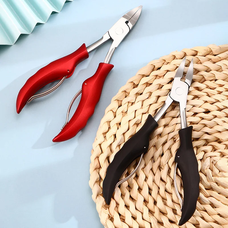 

Stainless Steel Toe Nail Cuticle Scissor Nail Clipper Ingrown Dead Skin Trimming Cutter Sharp Edge Nail Remover Nail Care Tools