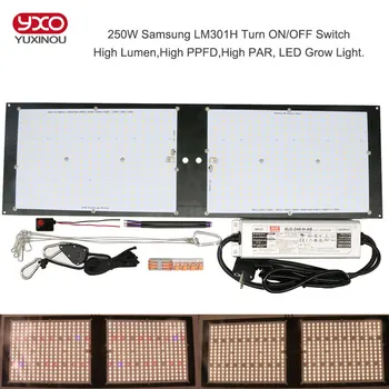 Dimmable LED Grow Light UV IR Quantum Tech LED Board Samsung LM301H V2 120W 240W 320W 480W With Meanwell Driver 7 years Warranty