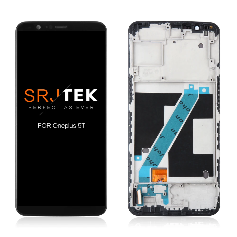Оригинальный ЖК-дисплей 6 01 дюйма для Oneplus 5 T A5010 сенсорный экран дигитайзер One plus t