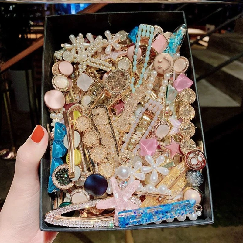 2/3 шт./компл. для девочек с узором в виде элегантные жемчужные заколки волос милая