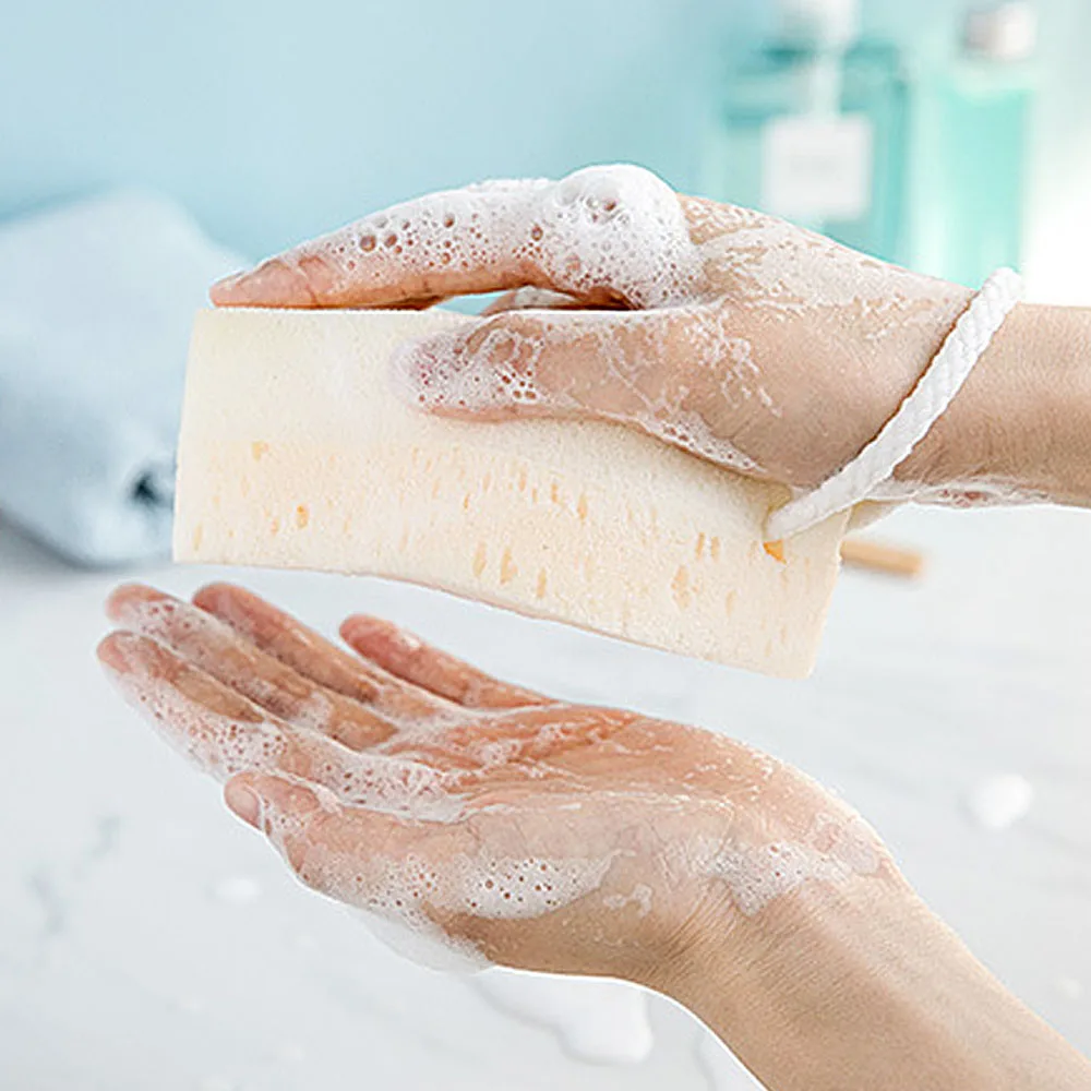 Милый мультяшный осьминог форма губка для ванной кожи тела очищающий