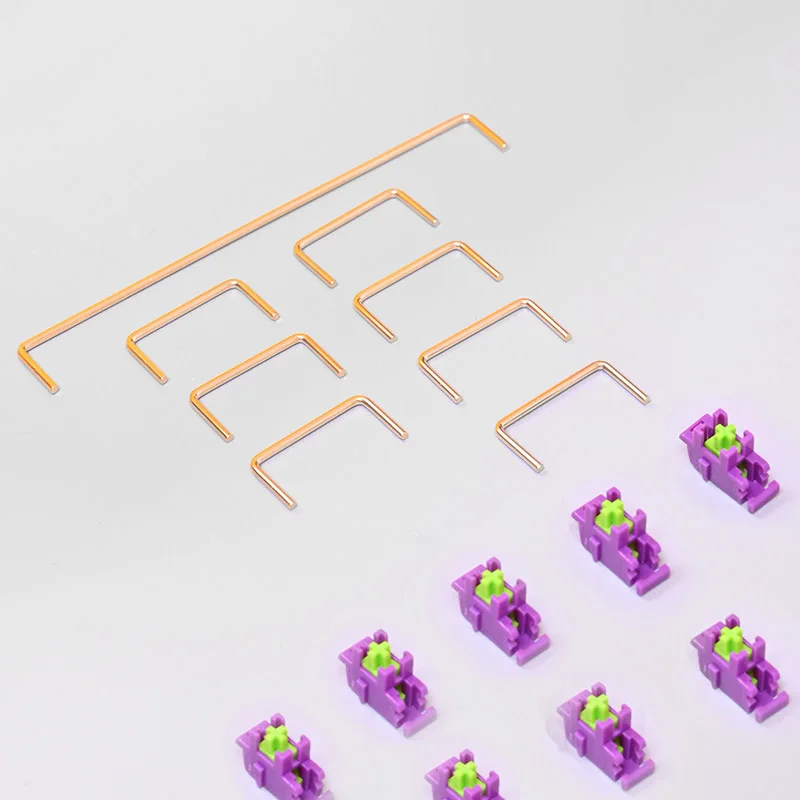 

Panda Color Matching For Lumia Steel Plate Satellite Axis For Mechanical Keyboard Tuning Gold Plated Steel Wire Shaft