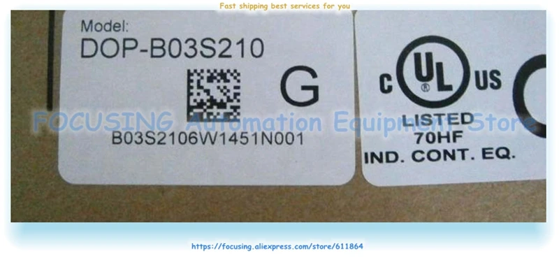 DOP B03S211 обновлён до 103BQ B03S210 Дельта новый оригинальный HMI 4 3 дюймов