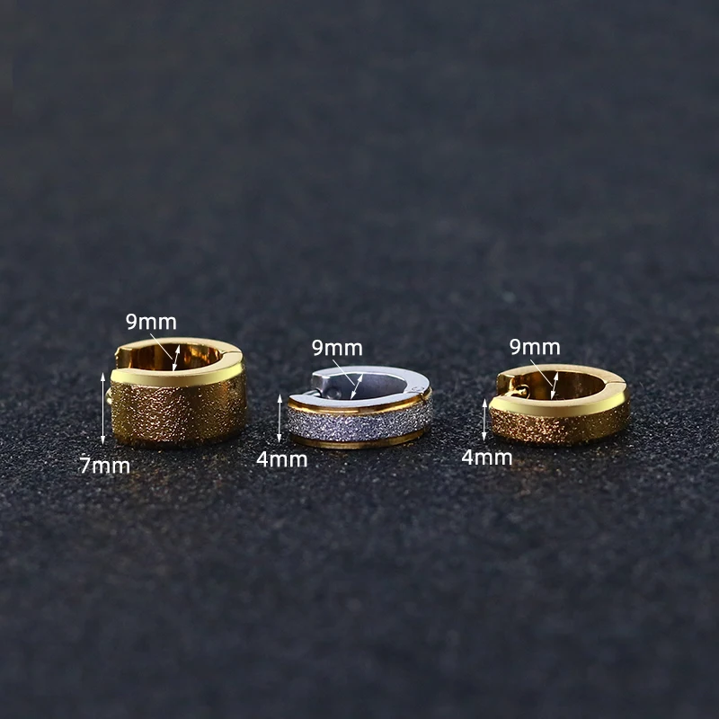 Золотые ювелирные серьги для роскошных модных подвесных обручей мужские