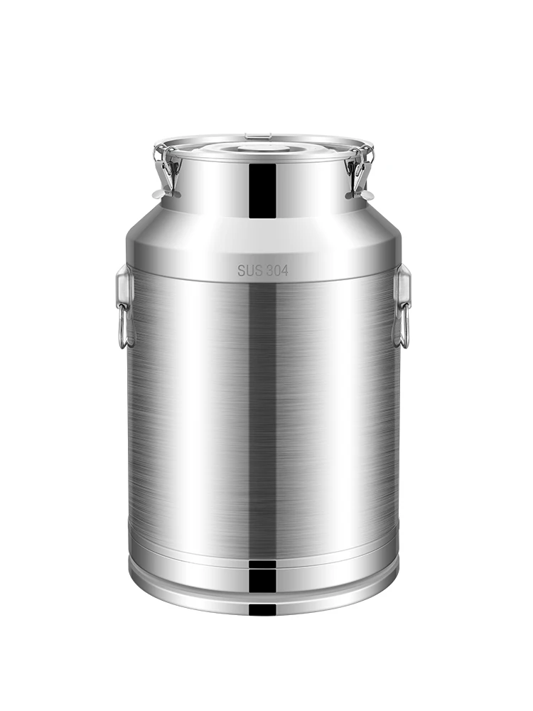 

58L Stainless Steel Sealed Cans Coffee Milk Powder Tea Grain Storage Tobacco Shredded Moisturizing Jar Gift Buckle Fresh Storage
