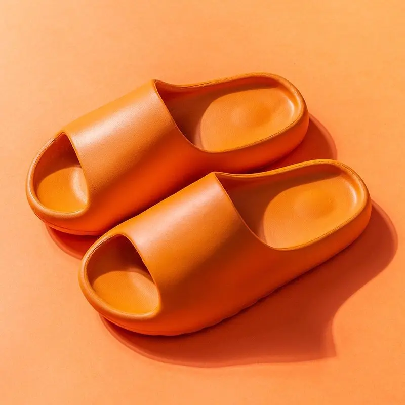 

2021 Hot slides luxury designer brand Heel Slippers Pink Home Women Thick Bottom Sole Bathroom Indoor Couples Platform Slippers