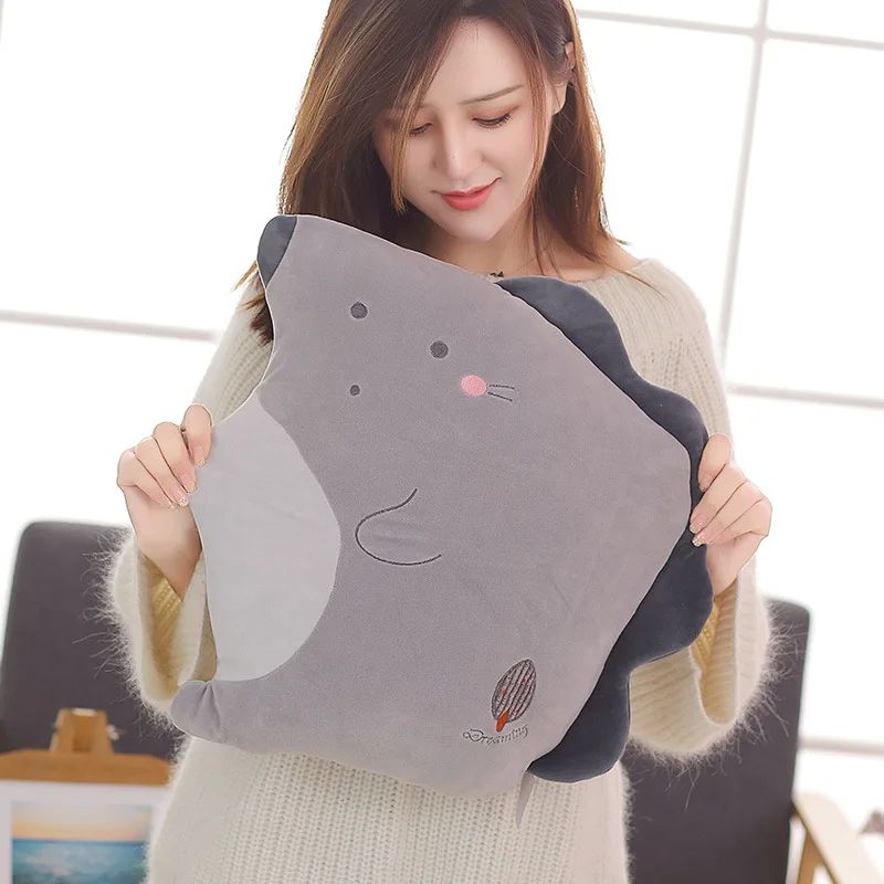 40 см искусственная игрушка милая и мягкая Милая животная мышь лиса ежик милый