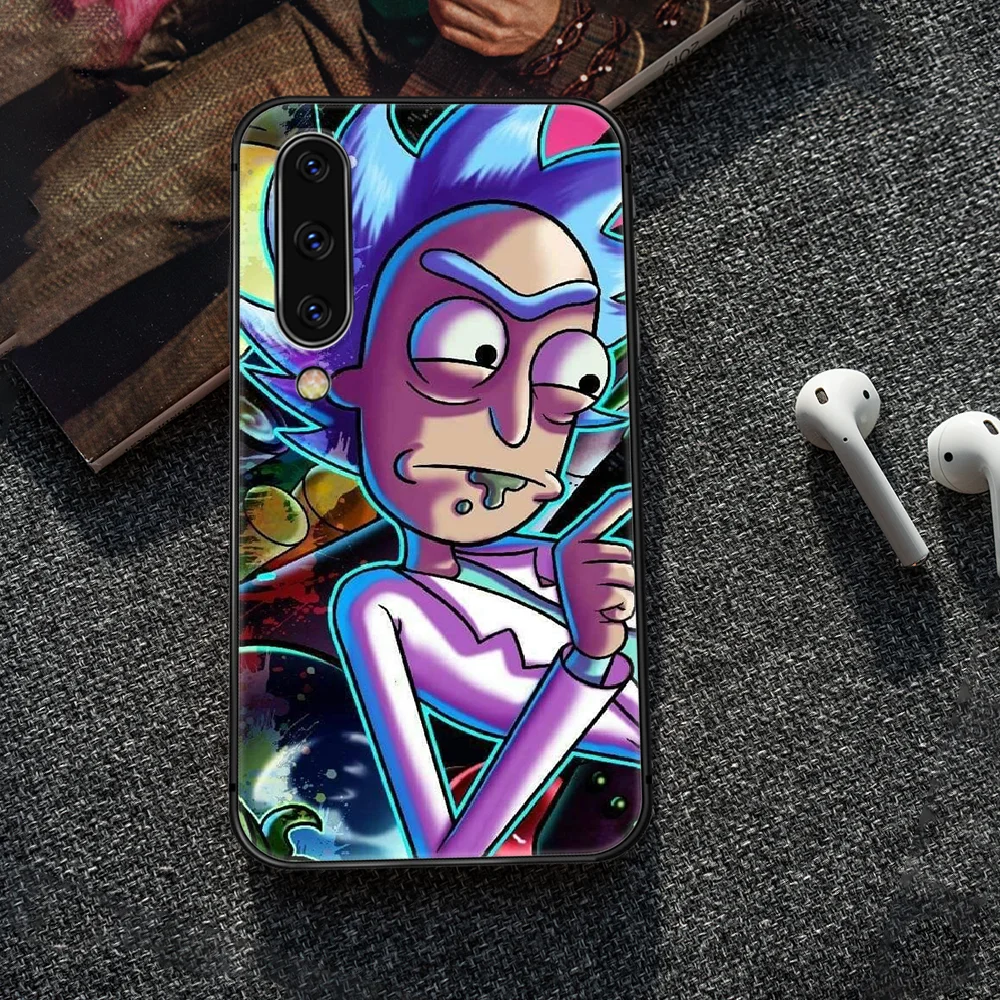 

Cartoon Rick Anime Morty Phone Case Cover For Samsung Galaxy A10 A11 A20 E A21 A30 A40 A41 A50 A51 A70 A71 A81 S 4G 5G black