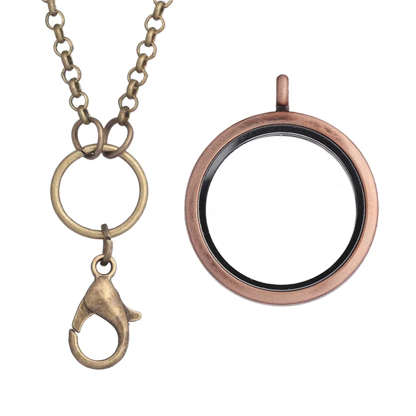 30 мм круглый стеклянный фотоплавающий медальон кулон колье духи сувениры