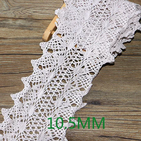 10.5MM 1yard 2 ярда мульти размер розовый вышивка кружева отделка ленты DIY одежды головной убор Свадебная Упаковка ткань материалы - Цвет: 10.5MM 1yard