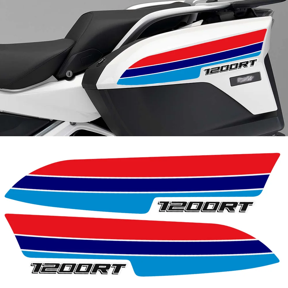 

R 1200 RT For BMW R1200RT R1200 Tail Panniers Luggage Cases Trunk Knee Tank Pad Tank Pads Protection Fairing Fender Stickers