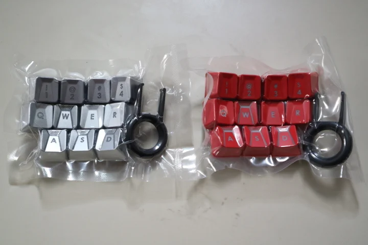 11 клавиш/упаковка дополнительных колпачков для клавиш Logitech Romer-G switch механическая