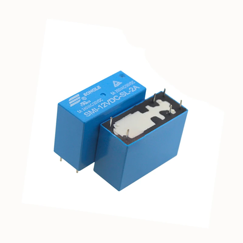 Горячая Новинка 12 В реле SMI-12VDC-SL-2A SMI 12 В постоянного тока SL 2A SMI12VDCSL2A два комплекта нормально открытых 12 В постоянного тока 12 В 250 В переменного тока 6 контактов