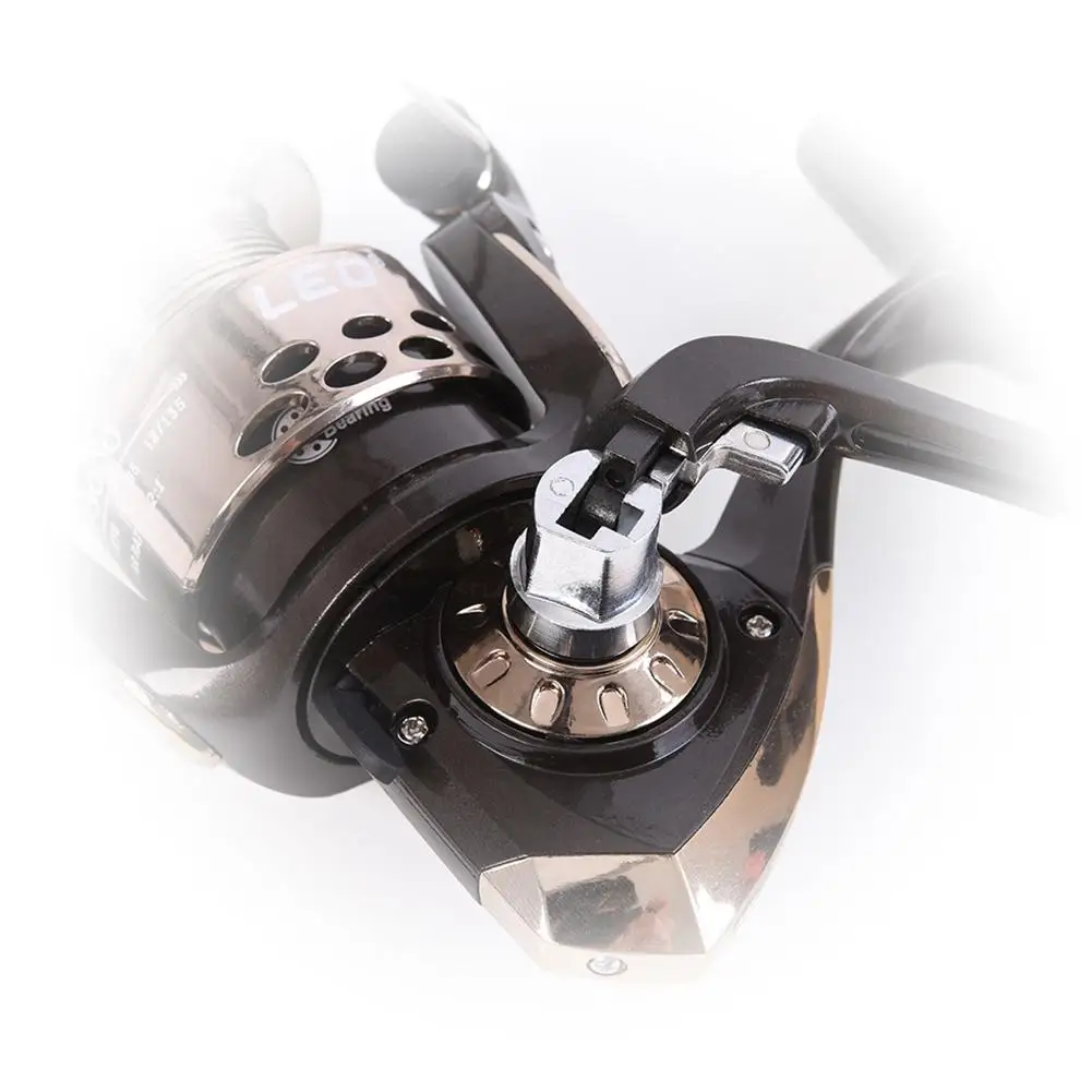 Рыболовная катушка спиннинговая для морской рыбалки азиатская удочка колесо