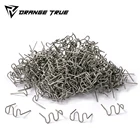 1000 шт. популярный степлер пластиковые стандартные предварительно вырезанные волнистые скобы ремонт бампера 0,8 мм волнистые скобы из нержавеющей стали