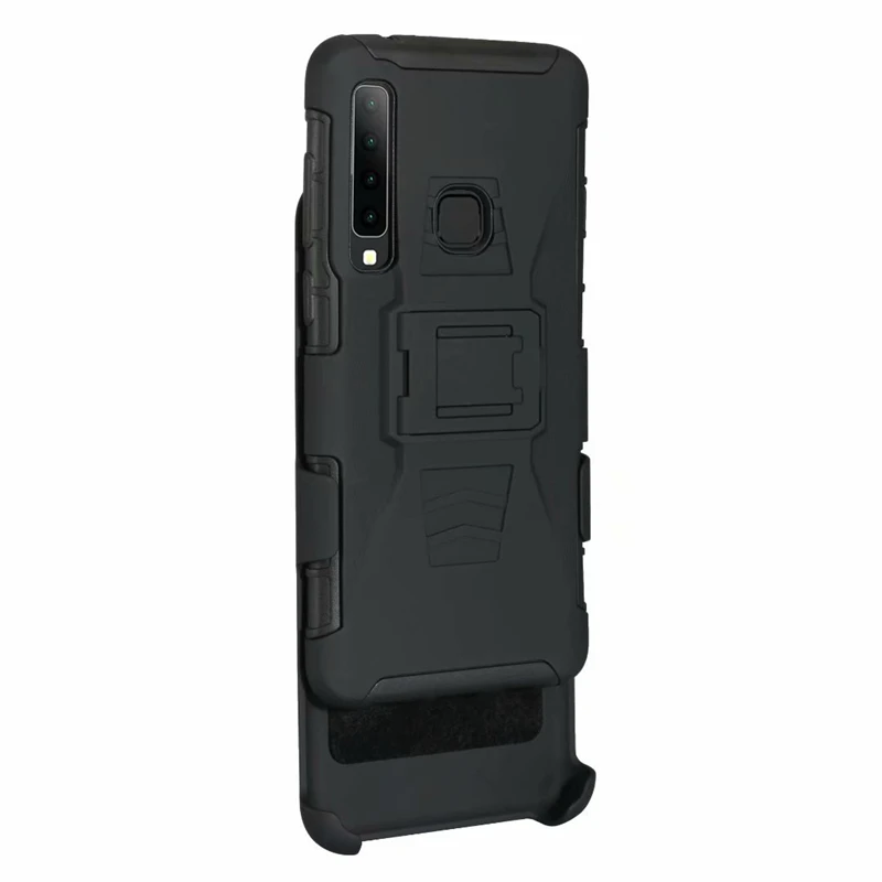 Бронированный чехол с зажимом для ремня Huawei P20 P30 Mate 20 30 Pro Nova 5T P Smart 2019 Honor 10 Lite
