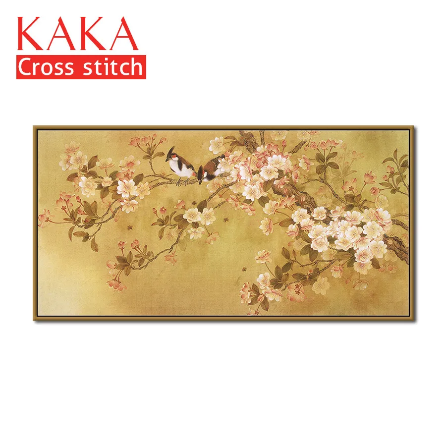 Наборы для вышивки крестиком наборы с напечатанным рисунком 11ct холст домашнего