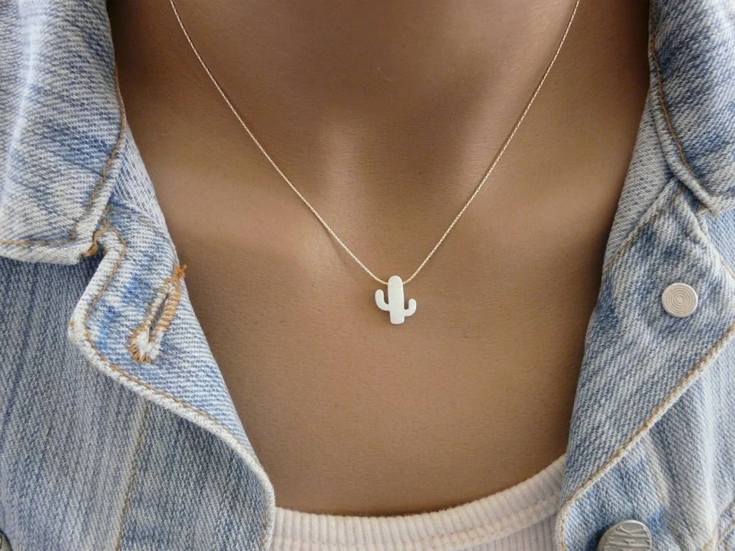 Женское Ожерелье С КАКТУСОМ 2 шт.|Подвески| |