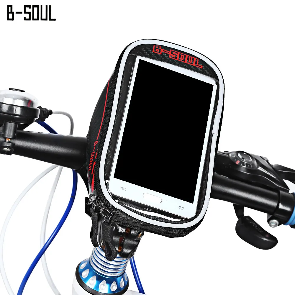 Водонепроницаемая велосипедная сумка Передняя верхняя седельная для 4 8 дюйма/5 5