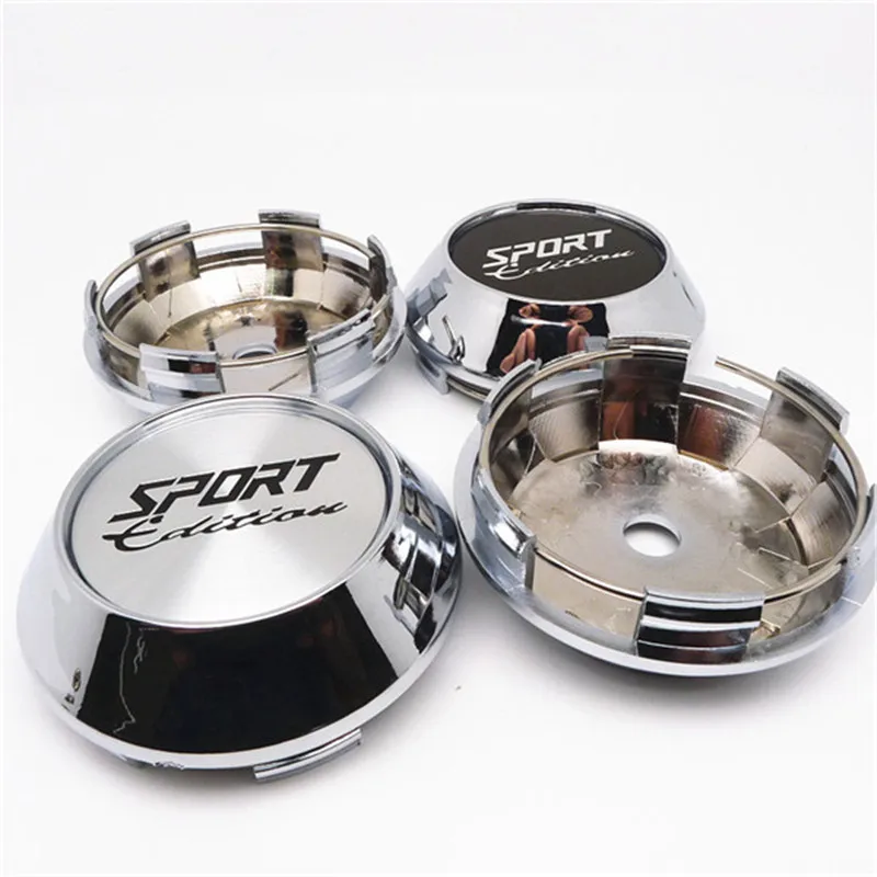 

4pcs 68mm SPORT Car Wheel Hub Center Cap Cover 45mm Emblem Badge Sticker Hub Auto Styling