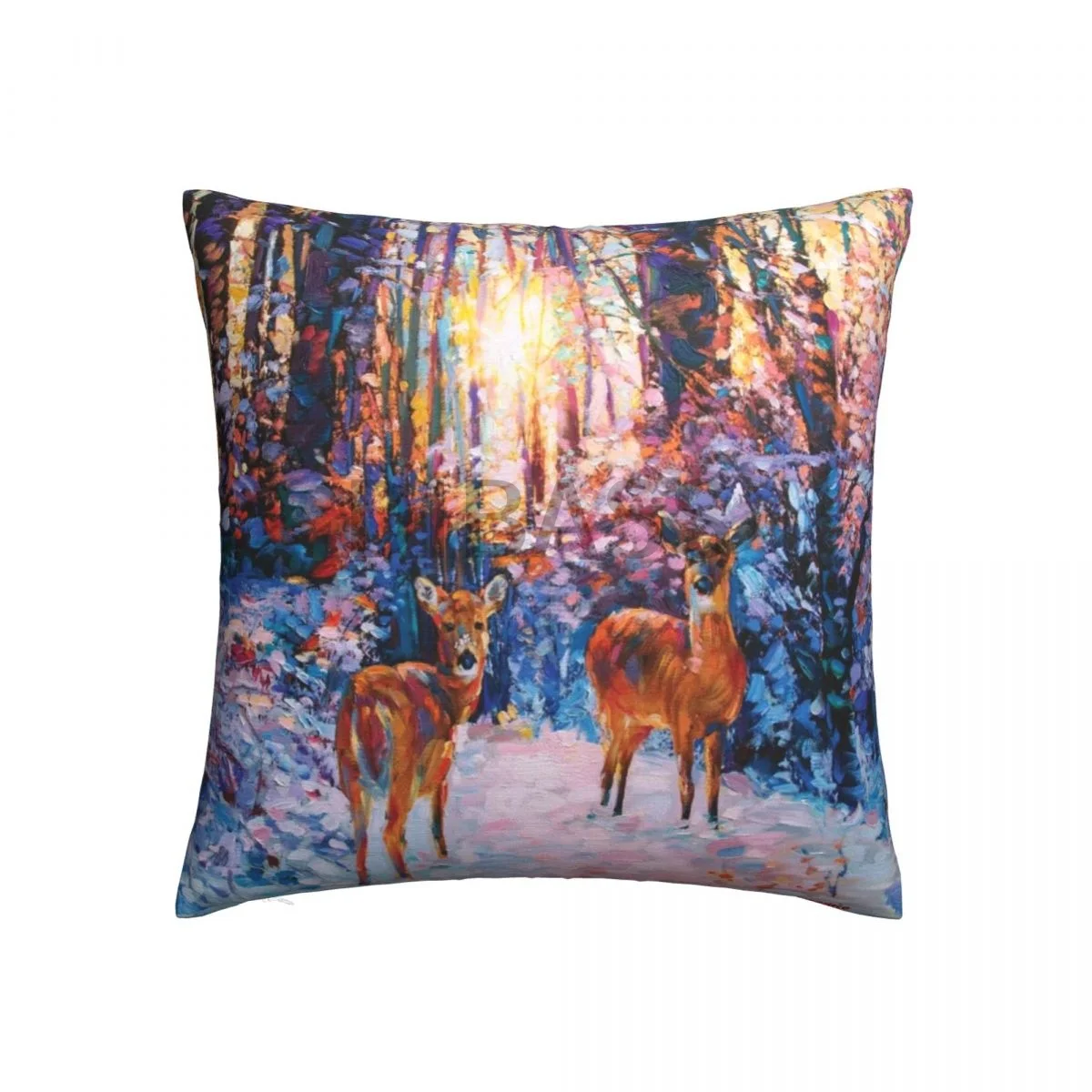 

A Winters Tale - Floor Pillow Throw Pillows for sofa