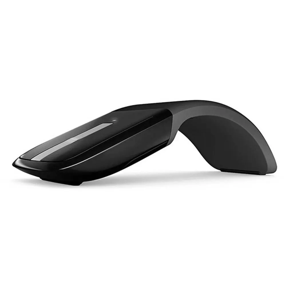 

Portable Foldable Arc Touch Wireless Mouse Ultra-thin 2.4GHz Optical Mouse for PC Notebook Computer Home Office Use