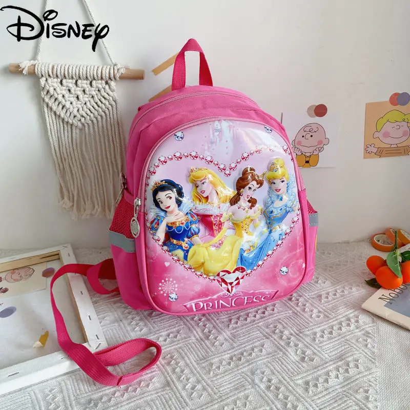 

Disney Fashion Waterproof Comfortable Breathable School Bag Simple Cute Cartoon Printed Casual Large Capacity Children Backpack