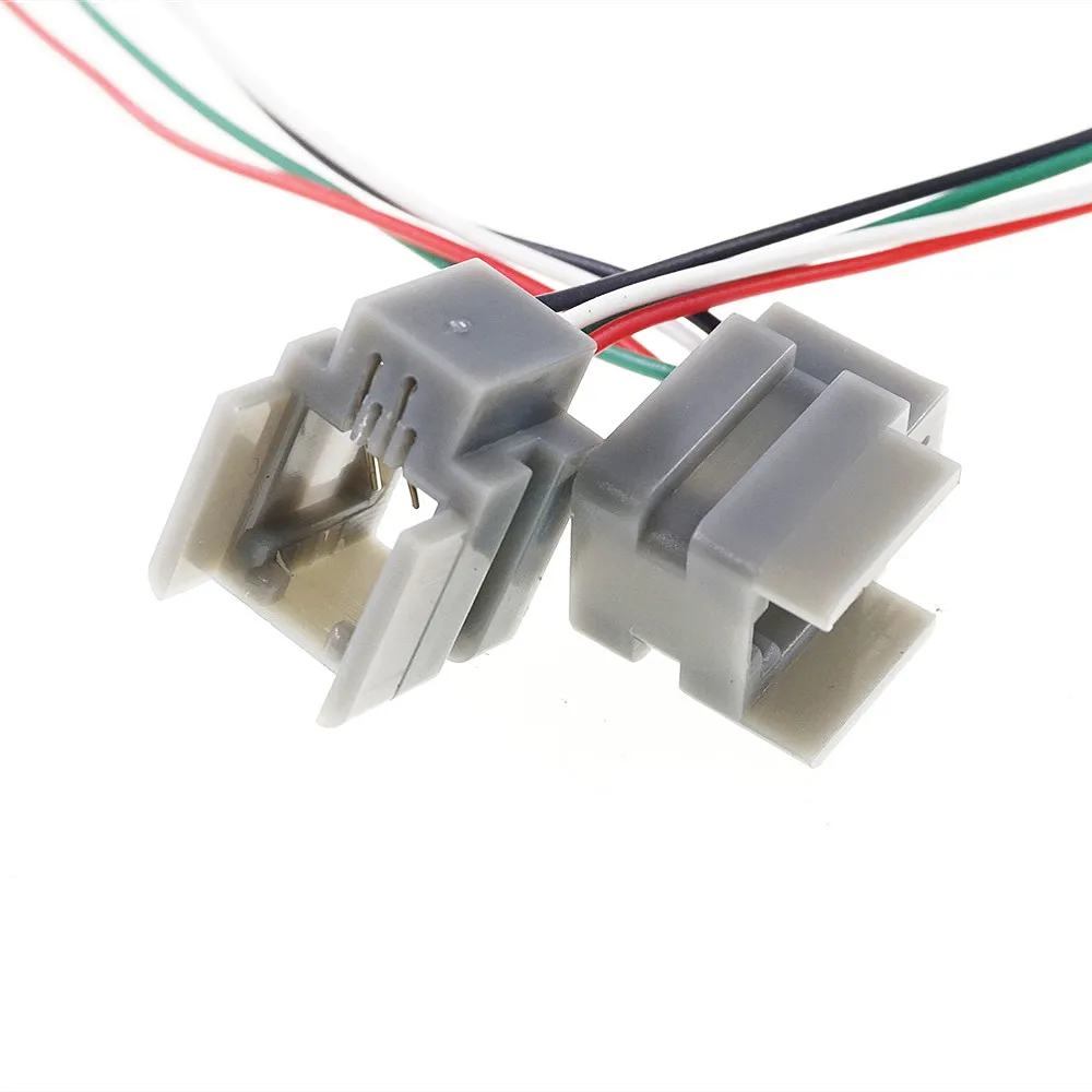 2 шт. 616M-4P4C RJ11 RJ10 RJ09 модульный разъем 616 м 4P4C гнездо Женский обжимной провод 4 ядра