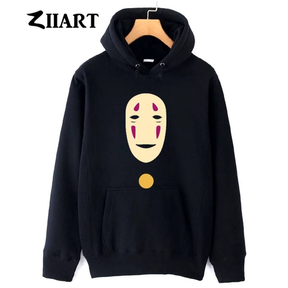 Мужская флисовая маска без лица с изображением Человека Миядзаки Хаяо одежда для