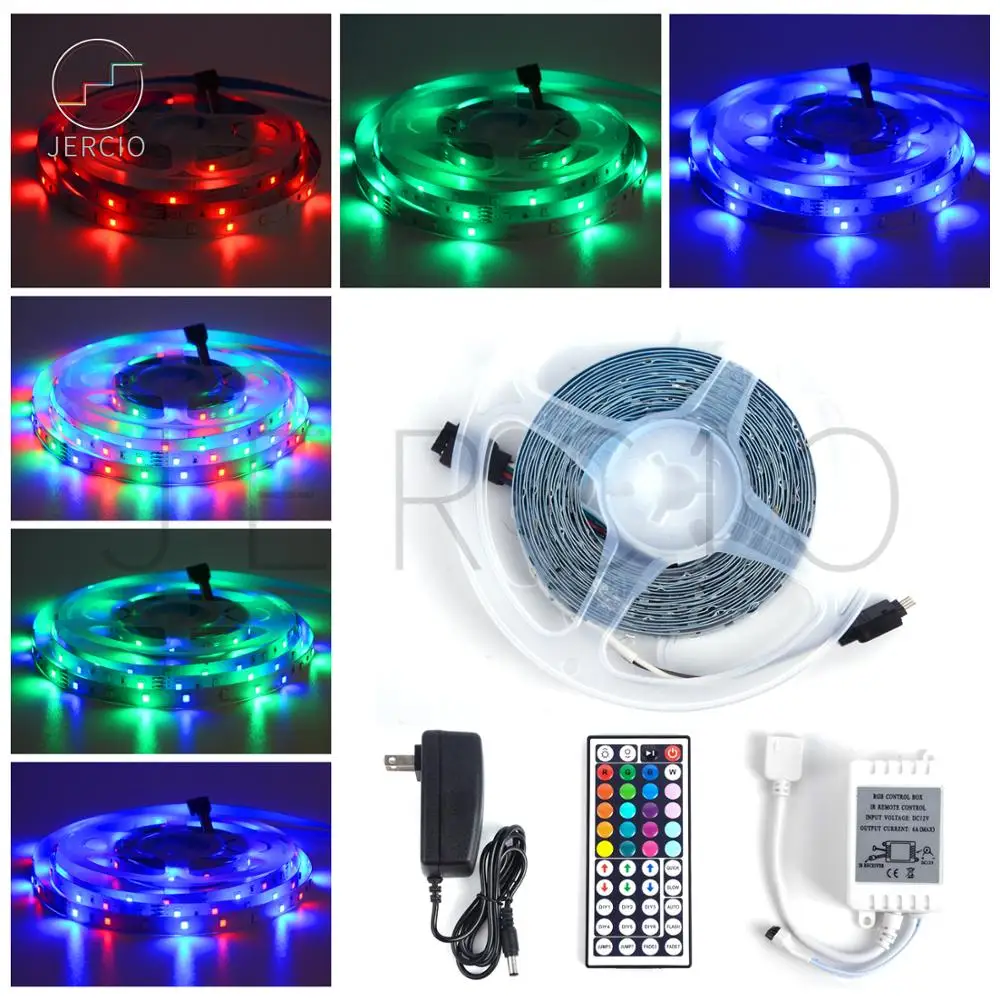 Светодиодный светильник полосы DC12V светодиодный 2835 не Водонепроницаемый RGB ленты
