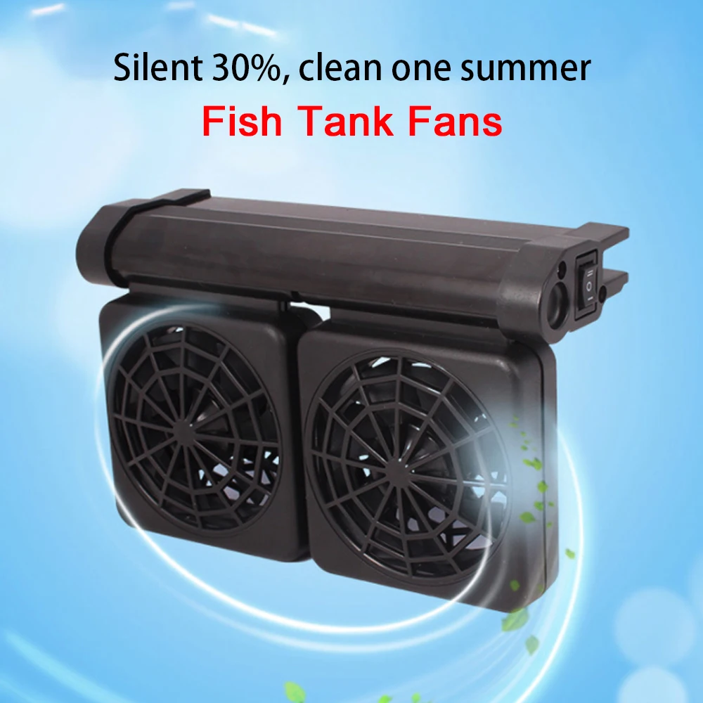 Варианты контроля температуры вентиляторы для аквариума аксессуары Охлаждающие