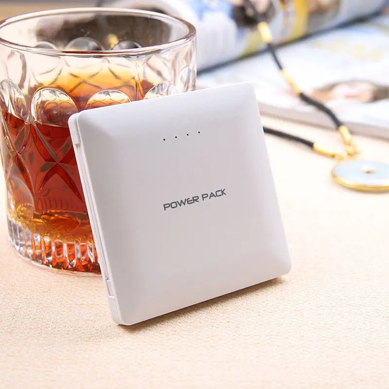 Новое прибытие 5000 mAh банк питания с двойным тип-c кабелем Светодиодный дисплей Портативный зарядный внешний аккумулятор для Xiaomi Mi9