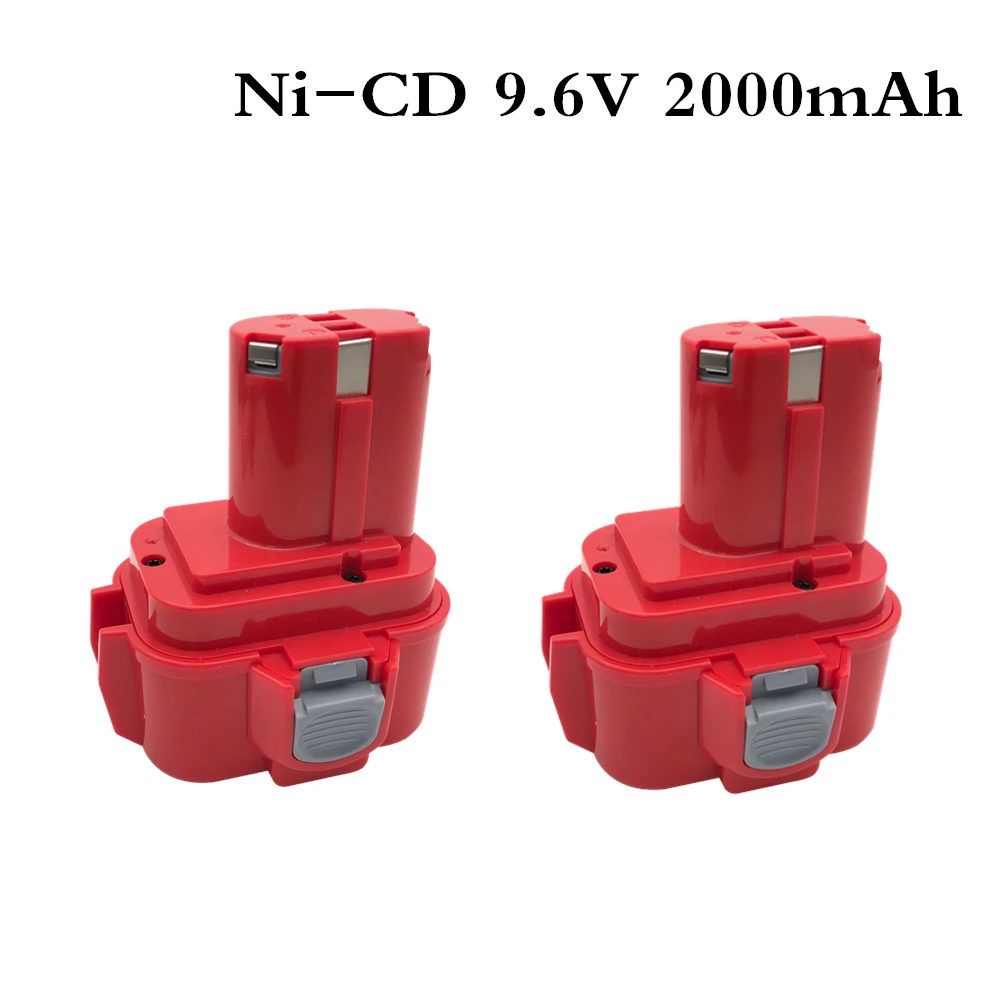 

2000mah 9.6V 2.0Ah Power Tools Battery for MAKITA 9120 9122 9133 9134 9135 9135A 6222D 6260D L10 Ni-CD