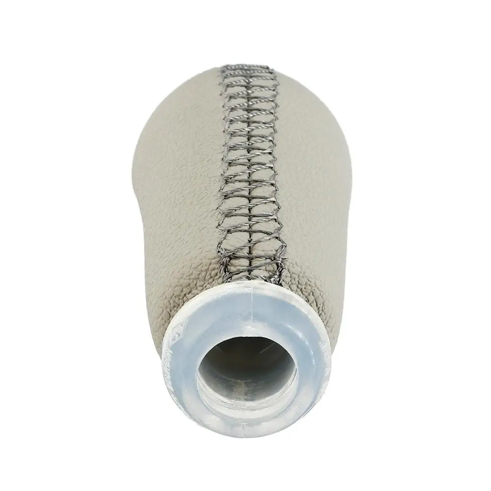 Ручка переключения передач бежевая хромированная матовая для Renault Megane 2 MK2 Scenic II MK