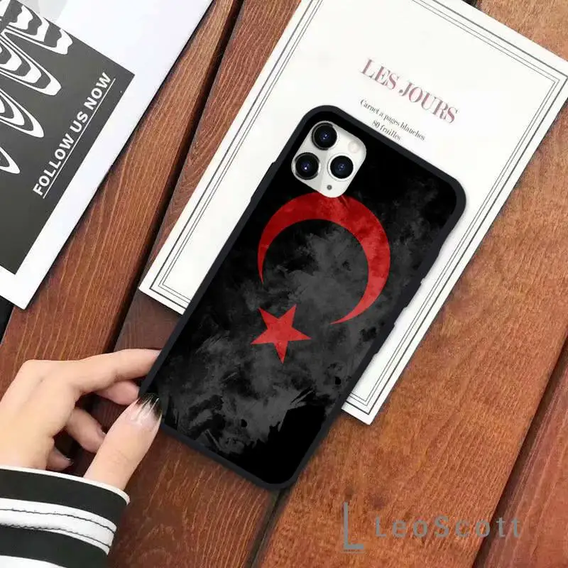 

Turkey Mustafa Kemal Ataturk Phone Cases for iPhone 11 12 pro XS MAX 8 7 6 6S Plus X 5S SE 2020 XR Soft silicone Funda