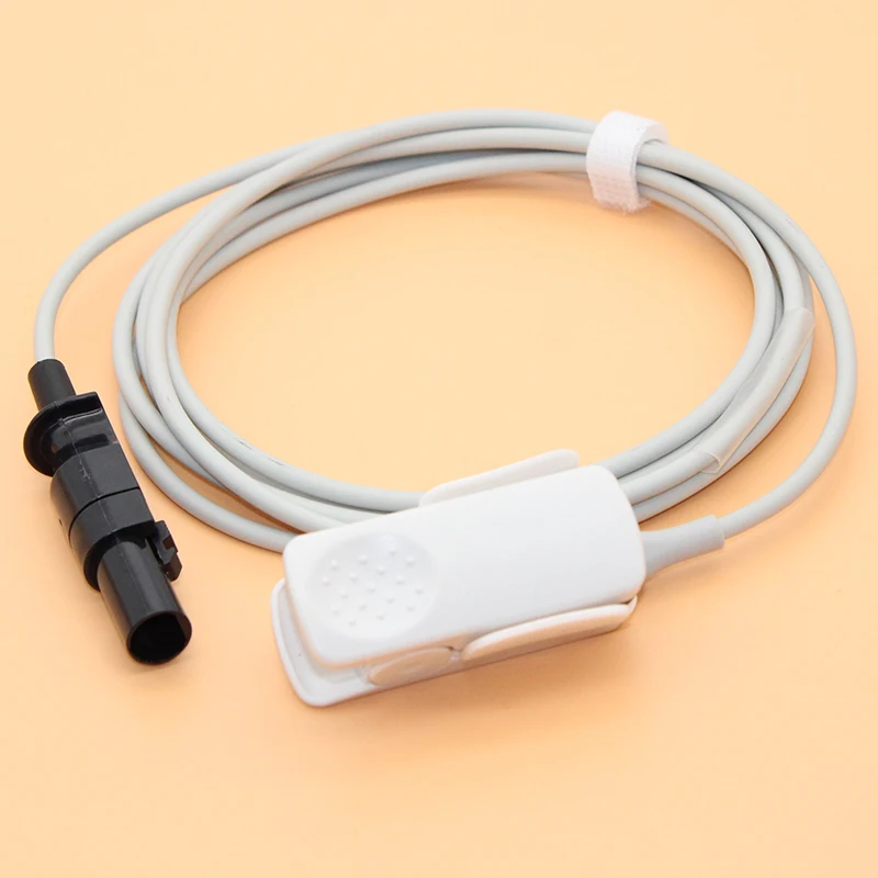 Compatible 6p M&ampB CD2000 Spo2 sensor cable for adult/pediatric/child/Neonate/veterinary 3m Finger/Ear oximax tech spo2 probe. |