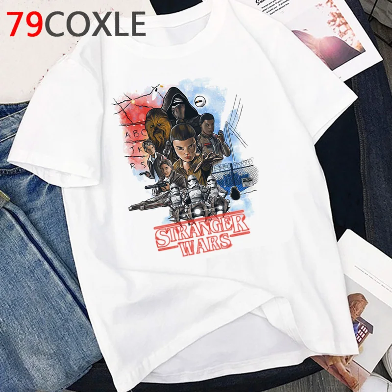 Новинка сезон 4 футболка очень странные дела женские летние топы с милым