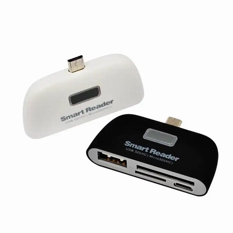

4 Styles 4 In 1 OTG Card Reader Type C /USB3.1 /SD/TF Multifunctional Smart Adapter With Charge Port PC Phone HUB