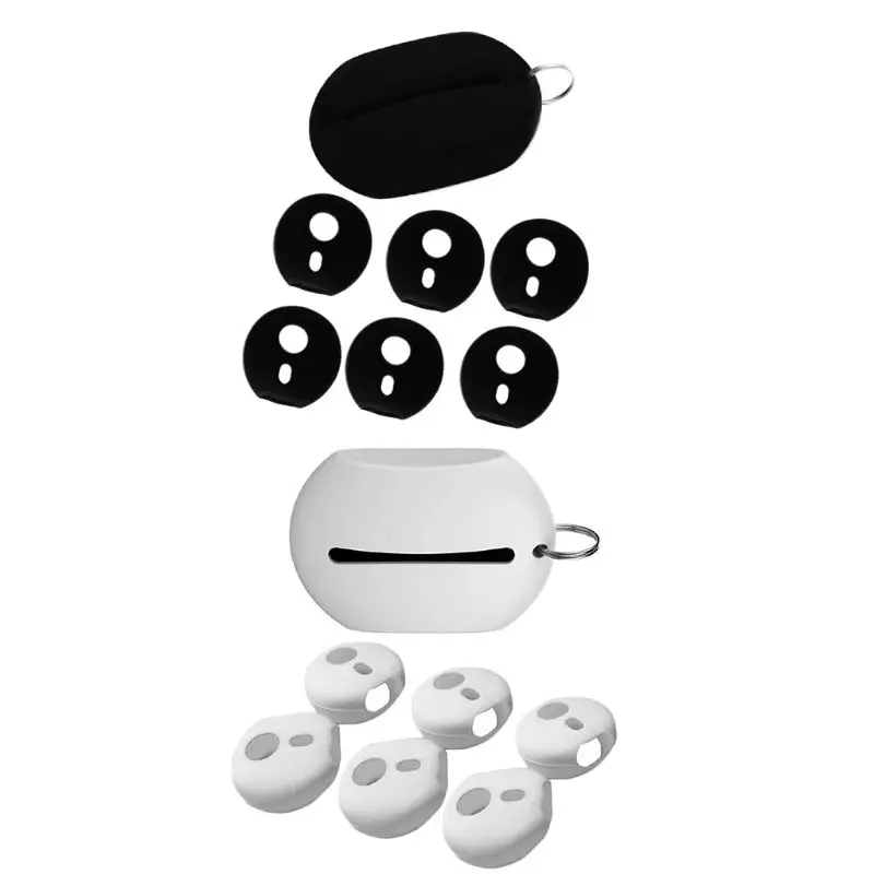 

1Set Noise Reduction Ear Plugs Soft Silicone Earphone Case for Xiao-mi Air2/2S P9YA