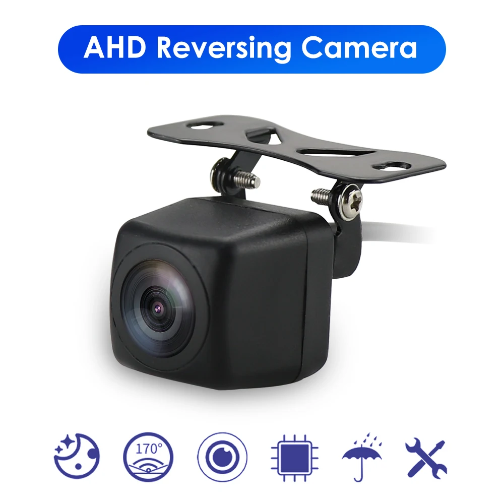 

Ossuret AHD Backup Car Rear View Camera cars Auto Reversing Parking Monitor 8 LED Night Vision CCD Infrared Waterproof HD Video