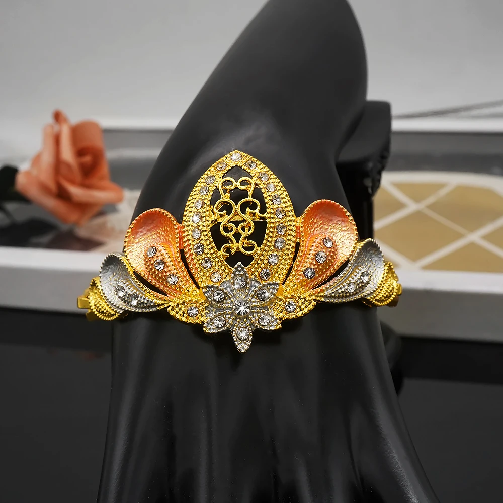 Sexemara Золотая круглая цепочка ювелирный набор ожерелье серьги гвоздики