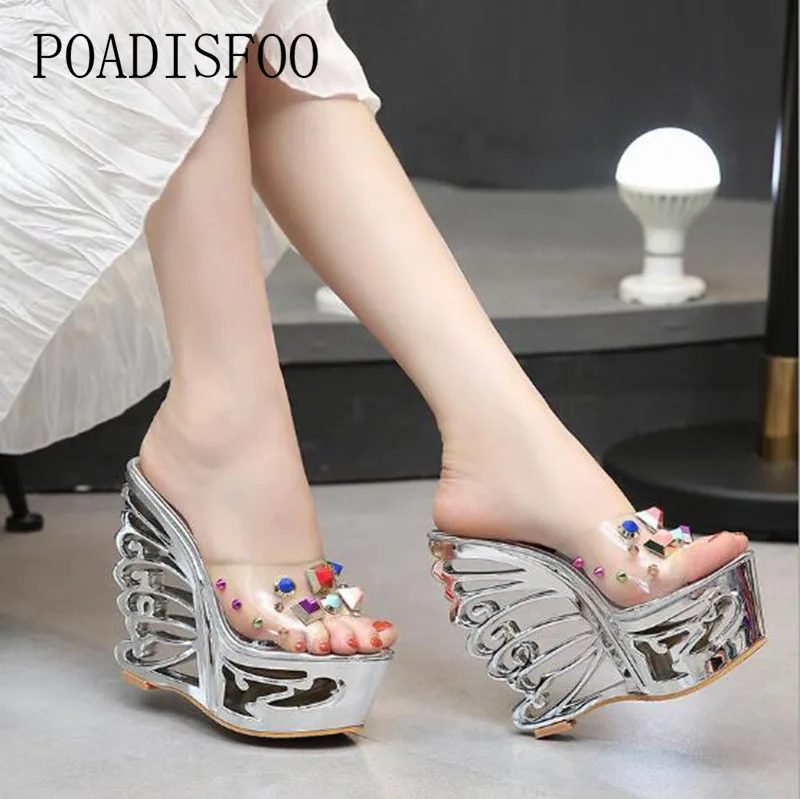 2020 новые женские пикантные босоножки на очень высоком каблуке Босоножки