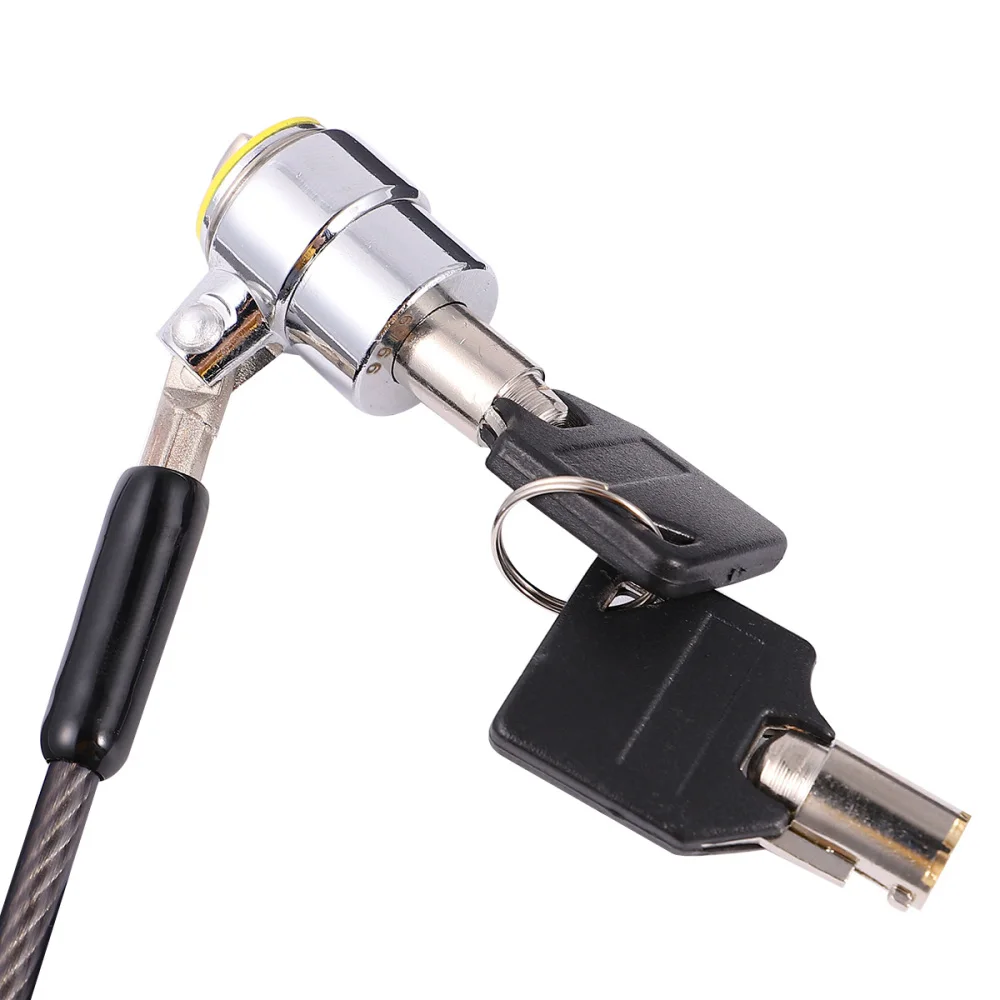 Креативный 2 м утолщенный замок для ноутбука портативный с пряжкой универсальный