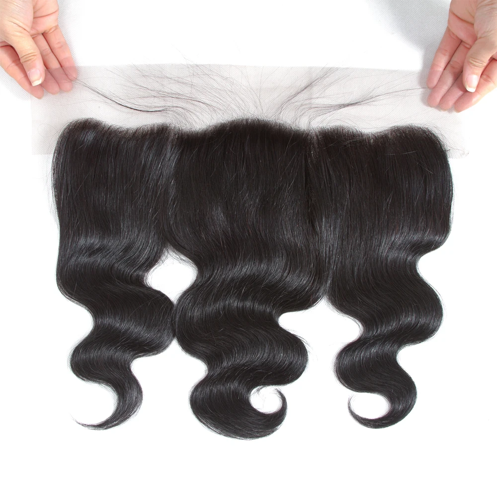 QT волосы бразильские объемные волны 3 пучка с фронтальным закрытием плетение