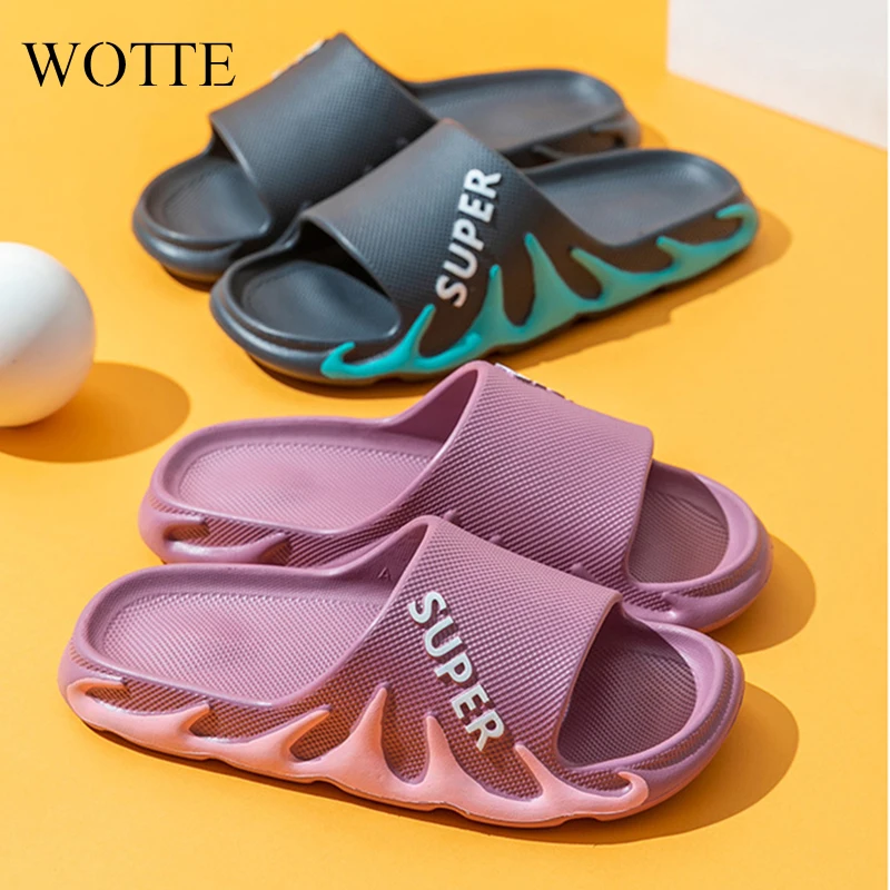 

sanda EVA Home Slippers Men Bathroom Shoes Soft Sole Sandals Indoor Men Shoes Shower Women Slipper Anti-slip Summer Slides