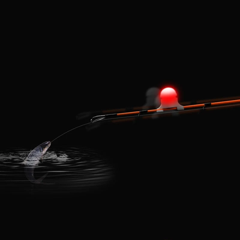 Mini LED light automatic induction fishing alarm fishing rod night carp Fishing light Auto recognition bite alarm