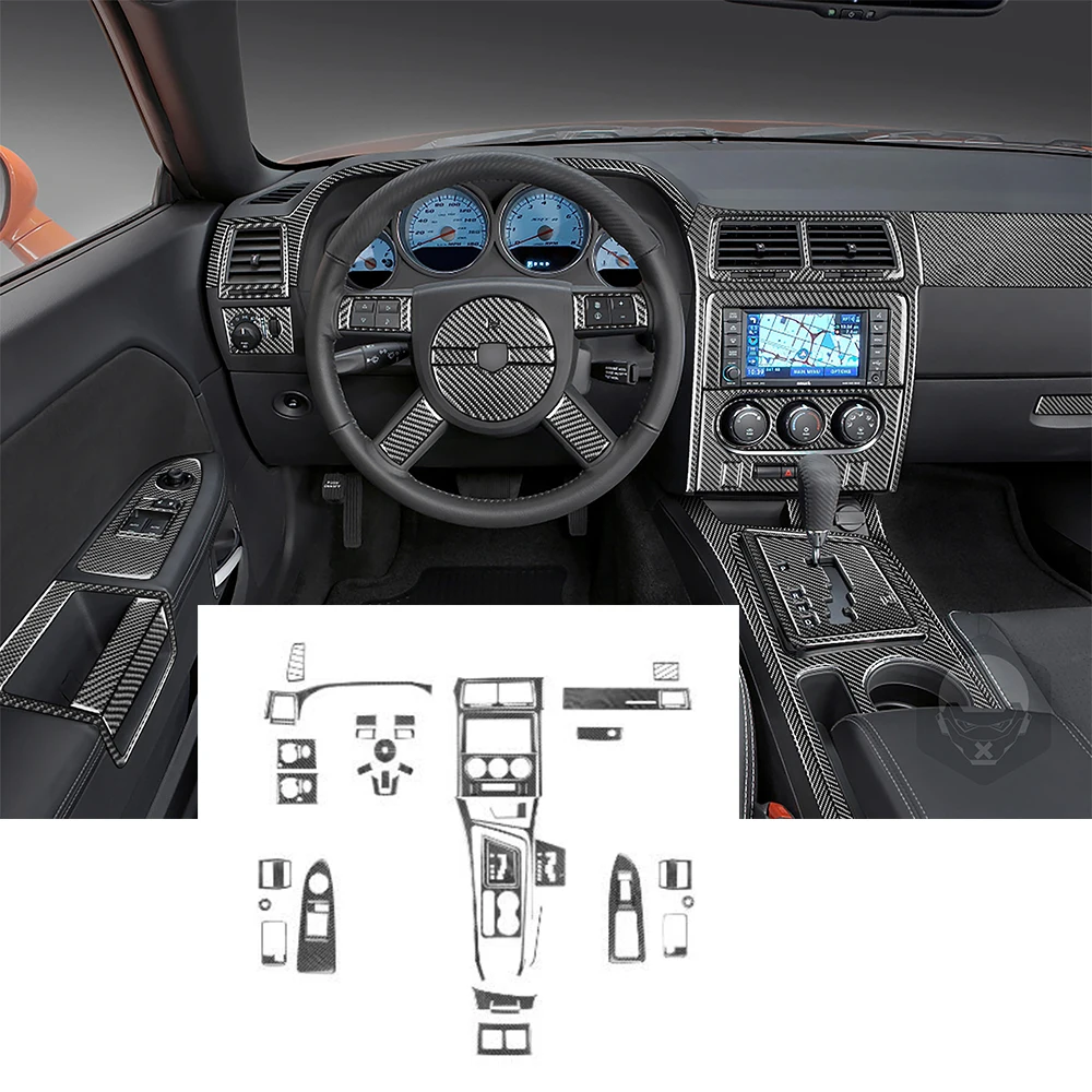 

ForDodge challenger2008-14, устанавливаемое на вентиляционное отверстие в салоне автомобиля Руль крышка приборной панели консоли стеклоподъемника отд...
